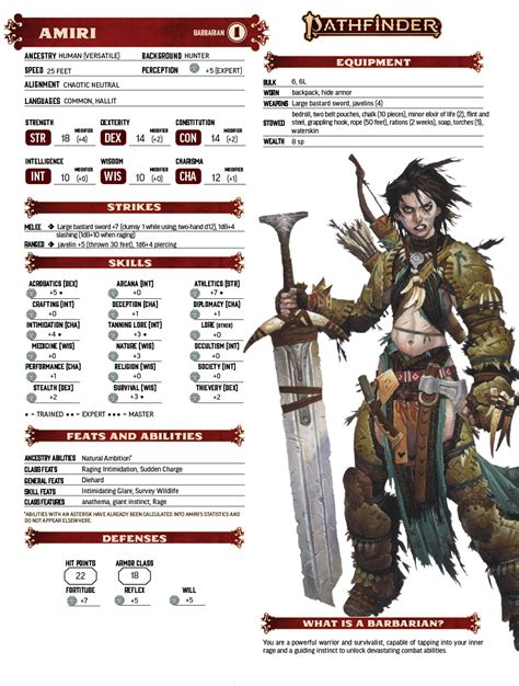 Pathfinder / Characters .